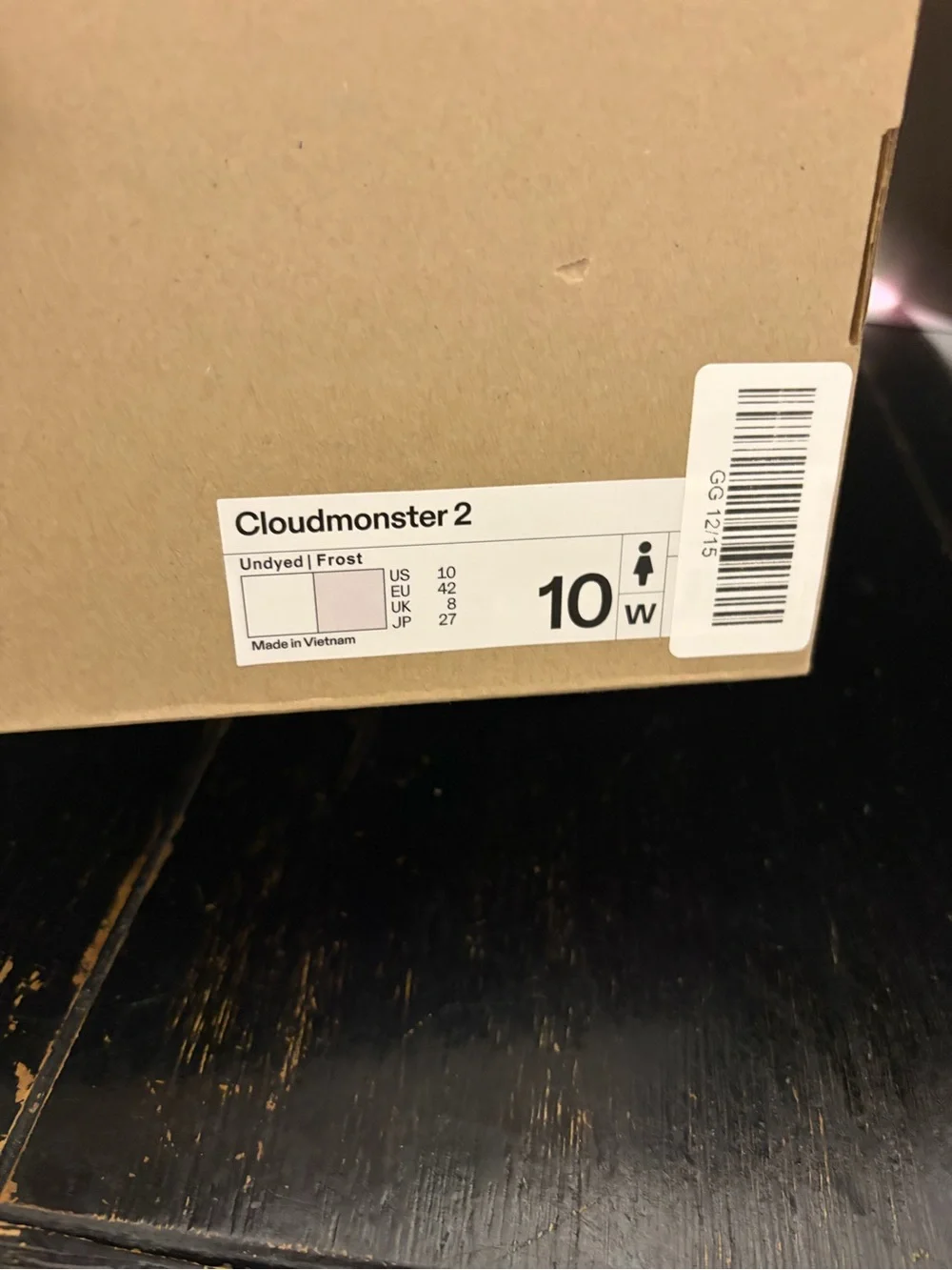 On Cloudmonster 2 Sneakers womens sz 10 - Picture 5 of 6